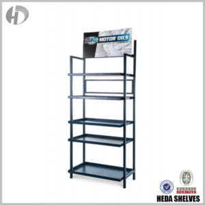 Motor Oil Custom Metal Display Stand