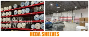 Heavy Duty Pallet Racking for Fabric Rolls - USA